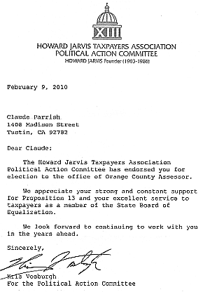 Howard Jarvis Taxpayer Association PAC